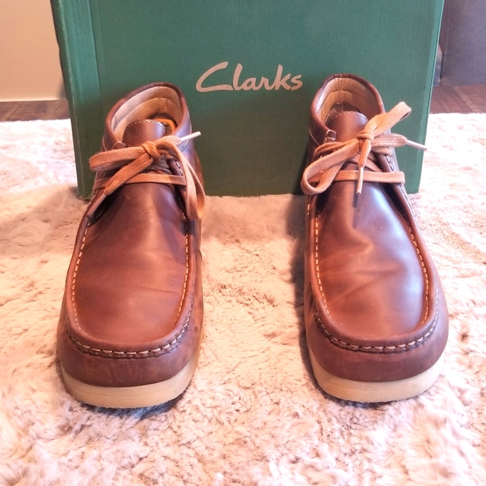 Men's Clark's ankle boot Size 12 (new) - Picture 1 of 4